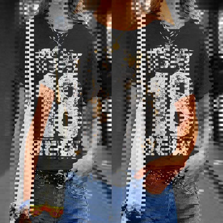 18歳の誕生日 It's My 18歳の誕生日 18歳の誕生日 Tシャツ 彼女への贈り物