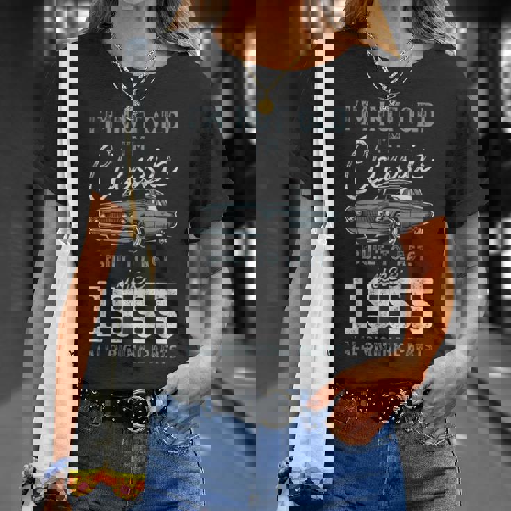 1955年クラシックカー生誕71周年 Tシャツ 彼女への贈り物