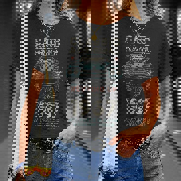 1967年生まれ マッスルカー生誕59周年 Tシャツ 彼女への贈り物