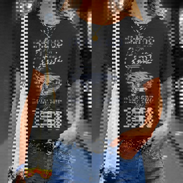 1968年生まれ マッスルカー生誕58周年 Tシャツ 彼女への贈り物