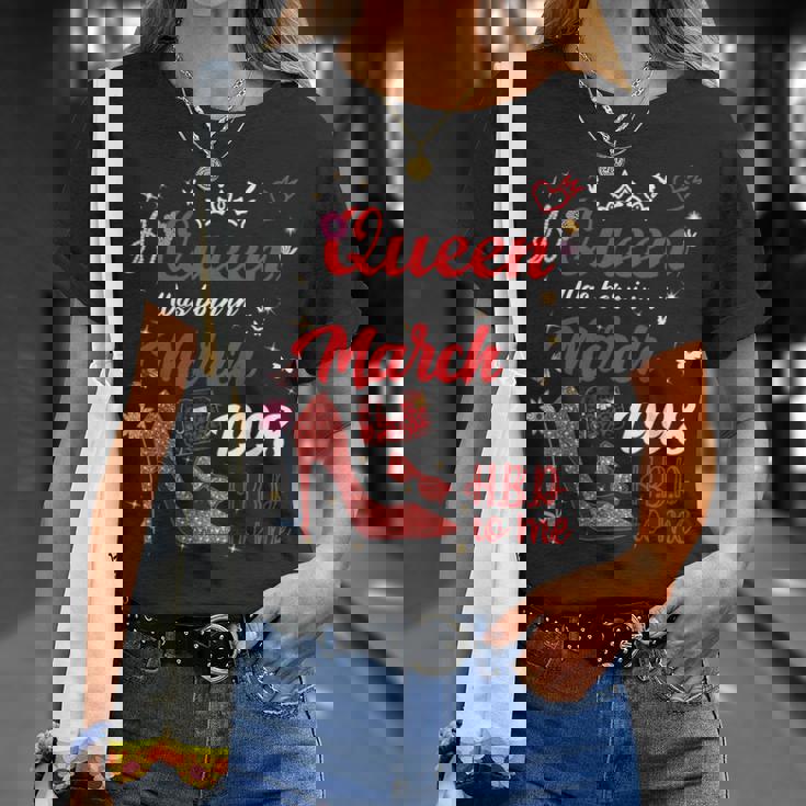 1998年3月 誕生日 この女王は1998年3月に生まれました 長袖tシャツ Tシャツ 彼女への贈り物