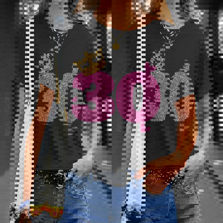 30歳の誕生日 王冠 30歳 誕生日 Tシャツ 彼女への贈り物