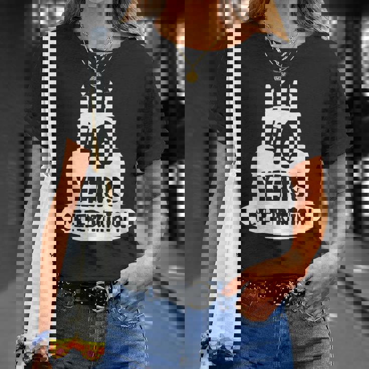 40年のお祝い イベント、記念日、誕生日。 Tシャツ 彼女への贈り物