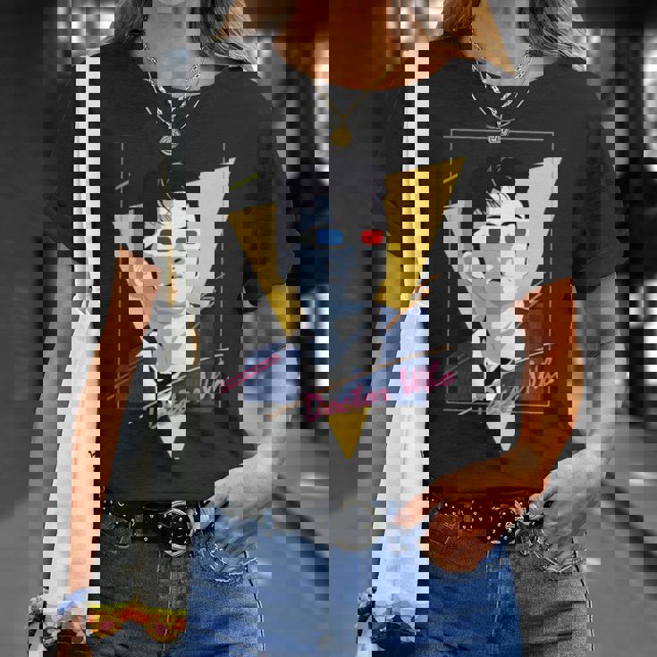 80年代テナントレトロタイムトラベラーsfファン。 長袖tシャツ Tシャツ 彼女への贈り物