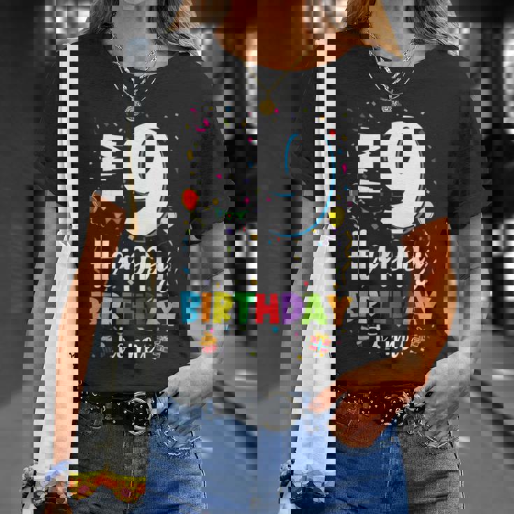 9歳 誕生日 ハッピーバースデー 9歳 男の子 女の子 9歳 Tシャツ 彼女への贈り物