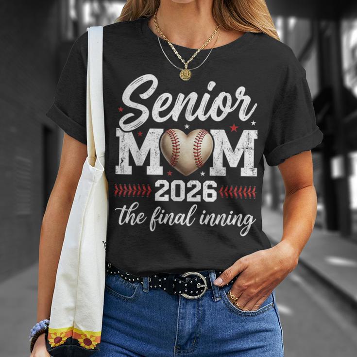 Baseball Senior Mom 2026 Final Inning Proud Mama Mother Mom T-Shirt Gifts for Her Baseball Senior Mom 2026 Final Inning Proud Mama Mother Mom T-Shirt Gifts for Her