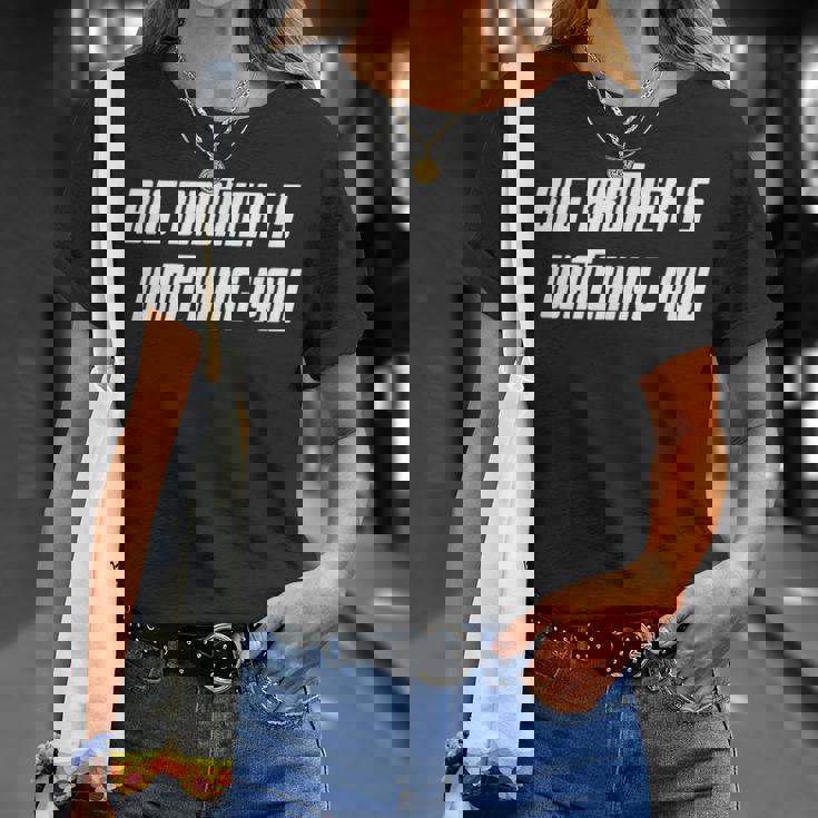 Big Brother Is Watching You ホワイト ボールド 1984 オーウェル 引用 Tシャツ 彼女への贈り物