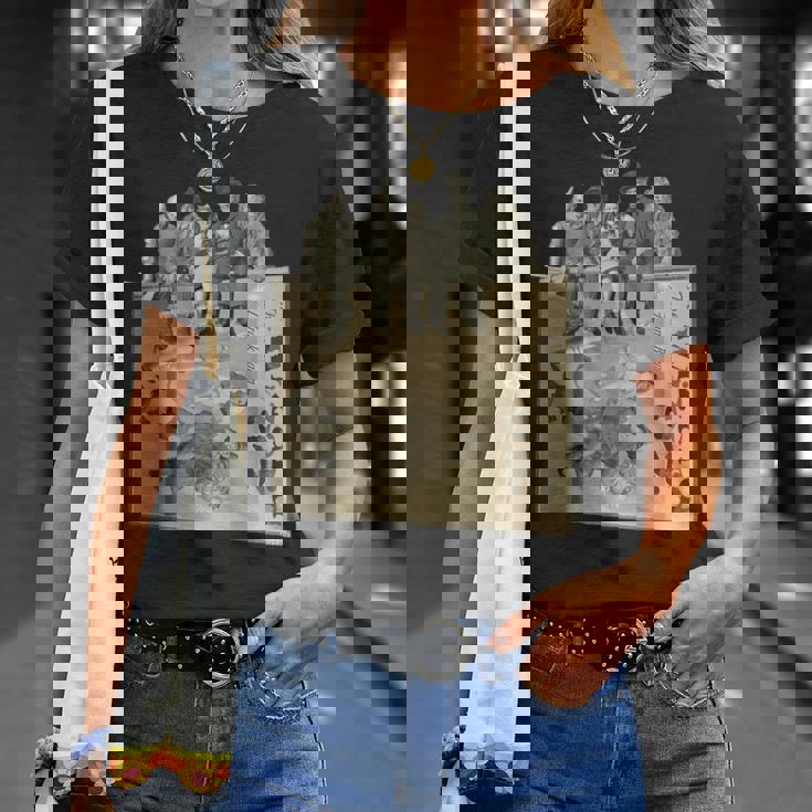 Big Oz Book オズの魔法使い ドロシー・トト ブリキの人 ライオン かかし Tシャツ 彼女への贈り物