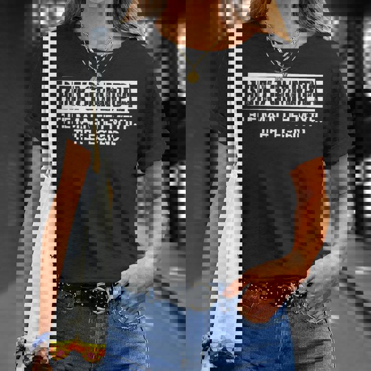 Bmx Grandpa The Man The Myth The Legend Tシャツ 彼女への贈り物
