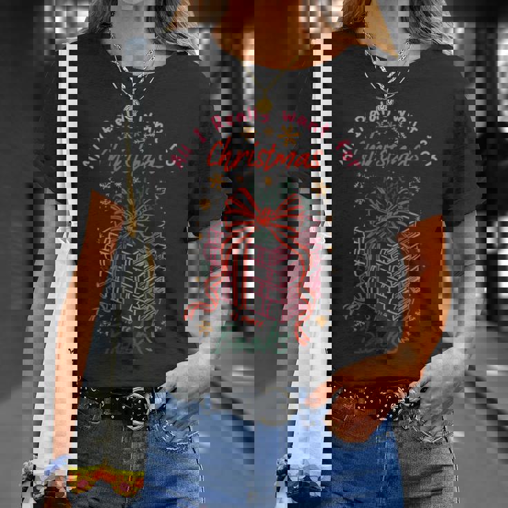 Book Lover All I Really Want For Christmas Is More Books T-Shirt Gifts for Her Book Lover All I Really Want For Christmas Is More Books T-Shirt Gifts for Her