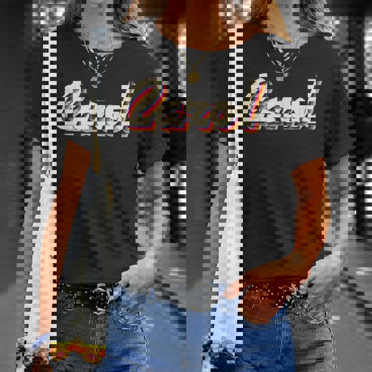 Carol アイデア レトロ ファーストネーム ヴィンテージ キャロル Tシャツ 彼女への贈り物