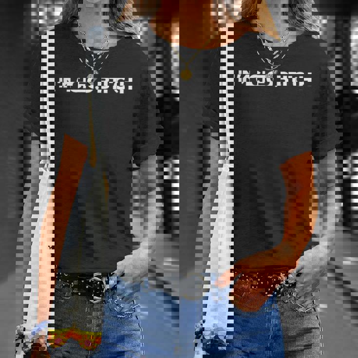 Im Ceo Bitchtart Up Tシャツ 彼女への贈り物