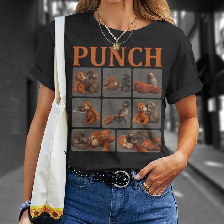 Cooler Punchüßer Affe T-Shirt Geschenke für Sie