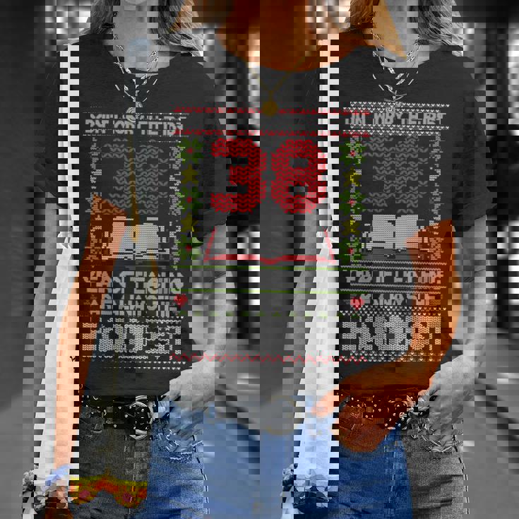 Dont Worry First 38 Years Teaching Are Hard Teacher 長袖tシャツ Tシャツ 彼女への贈り物