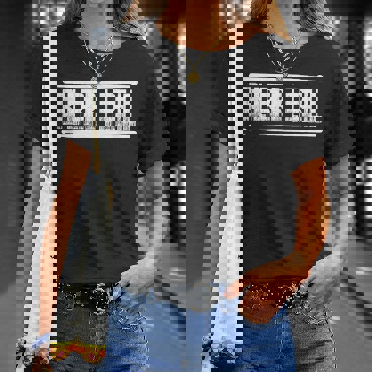 Drummer Paradiddle ドラムスティック Tシャツ 彼女への贈り物