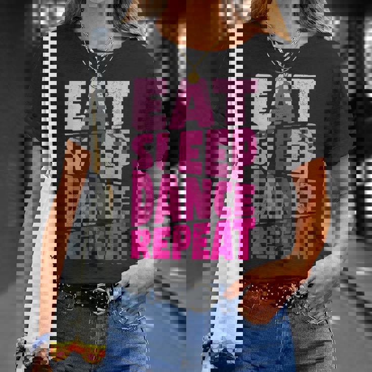Eatleep Dance リピートダンサー メンズ レディース ダンサー ラブダンス Tシャツ 彼女への贈り物