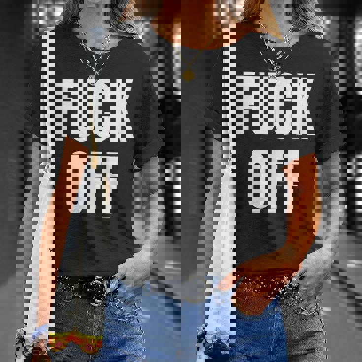 Fack Off – デザイン – Fuck Off Tシャツ 彼女への贈り物