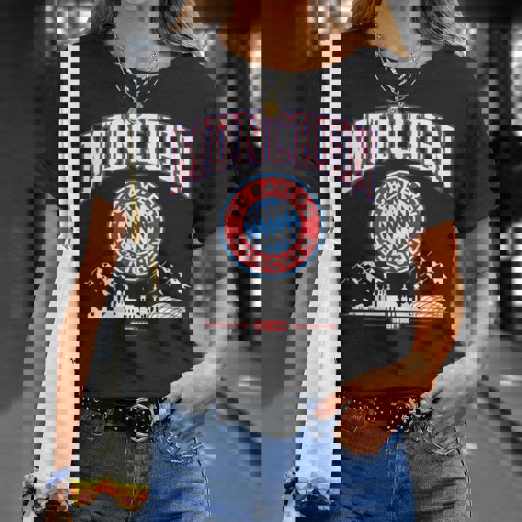 Fcバイエルン・ミュンヘン山脈 Tシャツ 彼女への贈り物