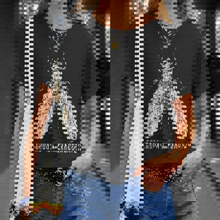 Fruit Fly Drosophila Melanogaster Forcientists Tシャツ 彼女への贈り物