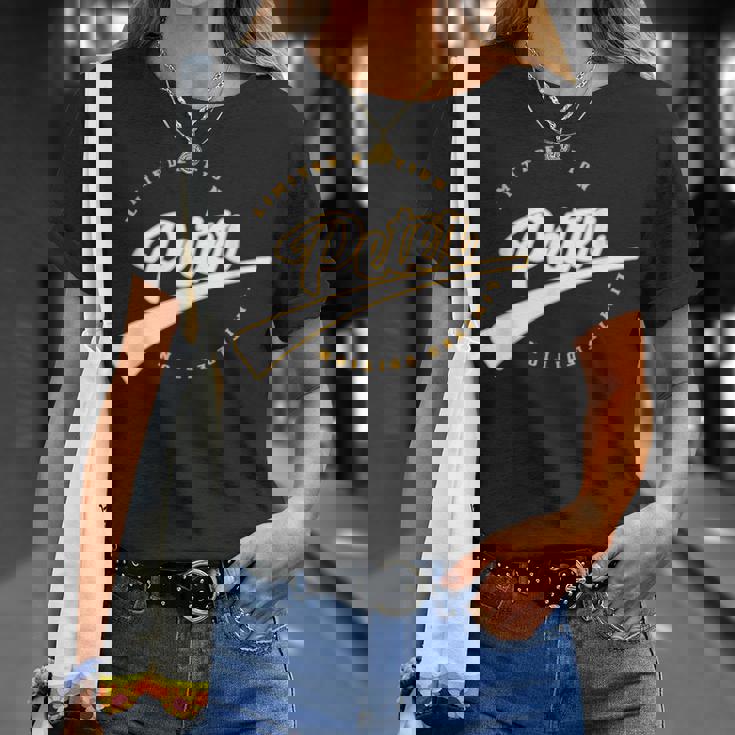 Personalized First Name For Peter Tシャツ 彼女への贈り物