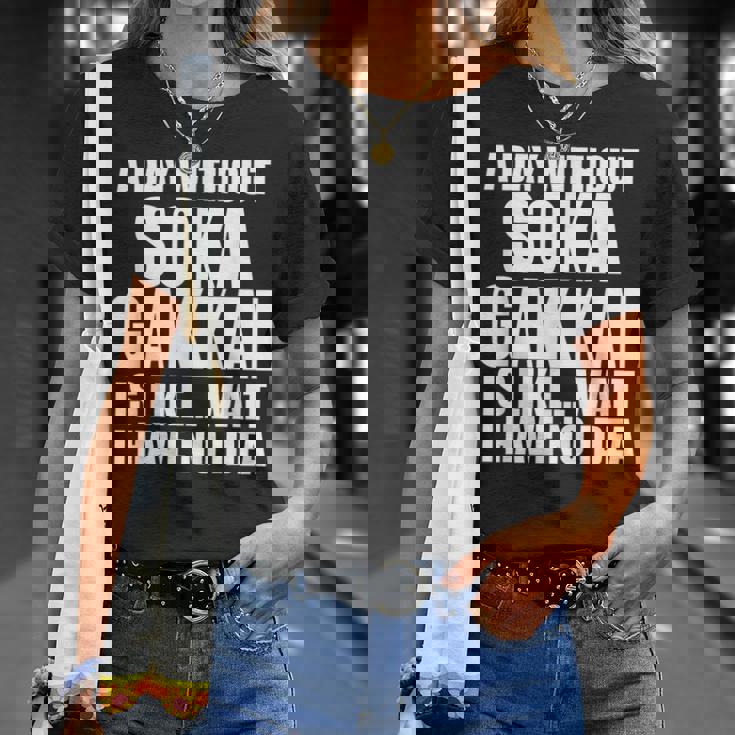 oka Gakkai For Practitioners Ofoka Gakkai Tシャツ 彼女への贈り物