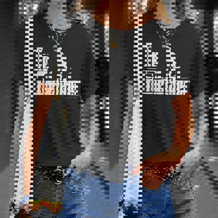 The Goldenfather ファニーゴールデンレトリバー お父さんシャツ メンズギフト Tシャツ 彼女への贈り物