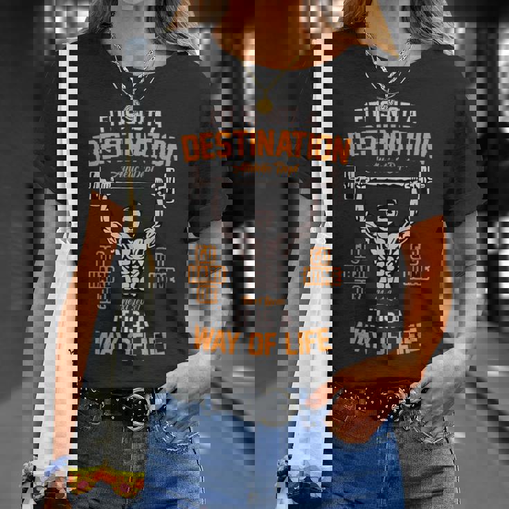 Gym Fitness Workout Bodybuilding Weightlifting Training Tシャツ 彼女への贈り物