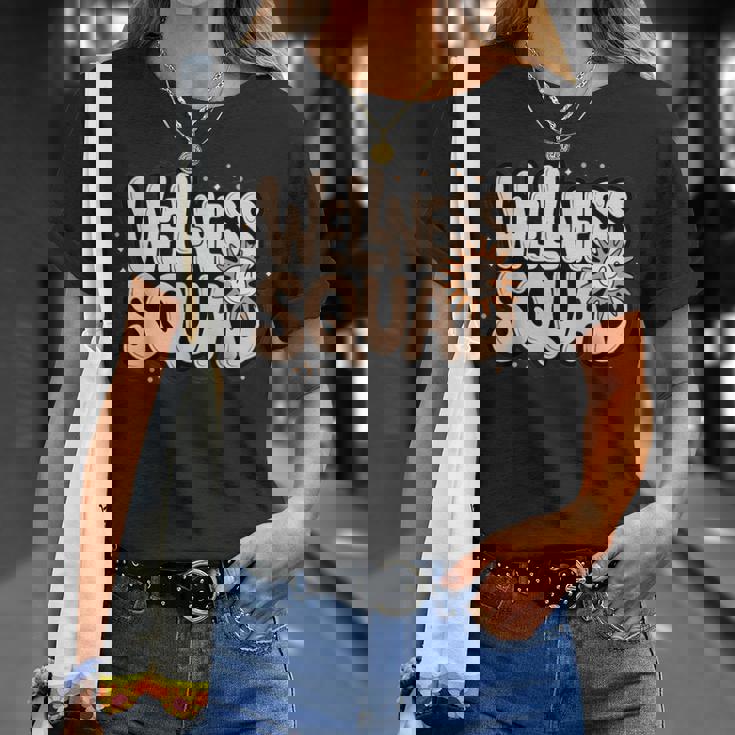 Happy Wellnessquad フィットネス Ot ナースキャンプ Pta PE ジム 部族 Tシャツ 彼女への贈り物