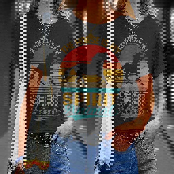 The Horse Is Mypirit アニマルシャツ entage Horse Tシャツ 彼女への贈り物