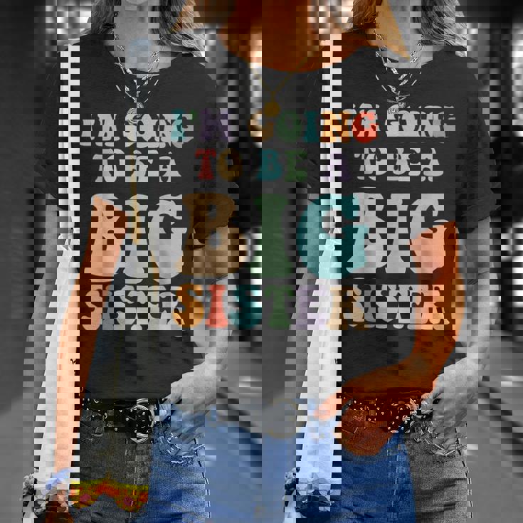 I'm Going To Be A Bigister パステルセレブレーションのお知らせ Tシャツ 彼女への贈り物