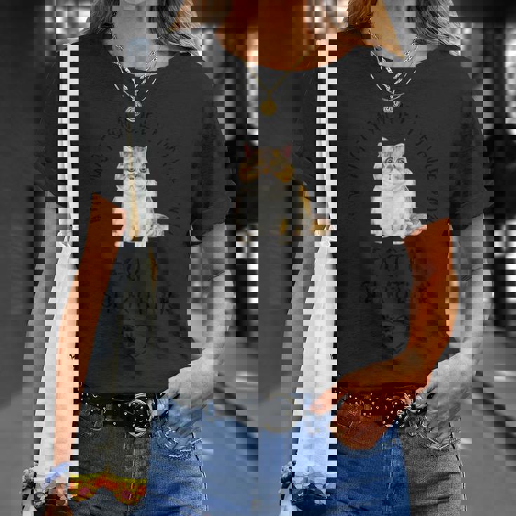 I'm Notingle I Have My Exotichorthairalentine's Day ネコ Tシャツ 彼女への贈り物