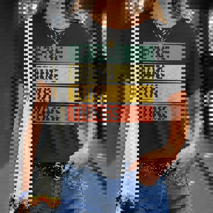 I'm Yuki Doing Yukiシングス 面白い 名言 Tシャツ 彼女への贈り物