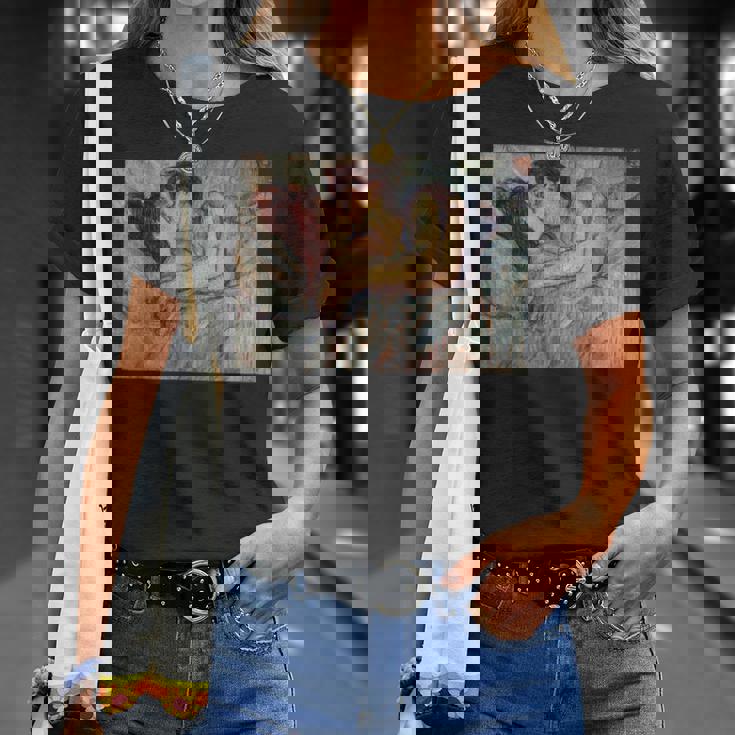 In Bed The Kiss アンリ・ド・トゥールーズロートレック Lgbtq アート Tシャツ 彼女への贈り物