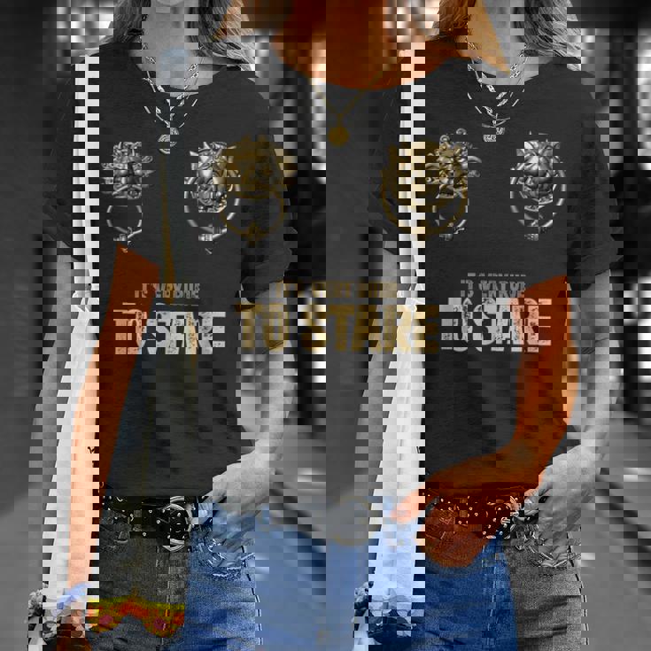 It'sery Rude Totare ラビリンス ドアノッカー Tシャツ 彼女への贈り物