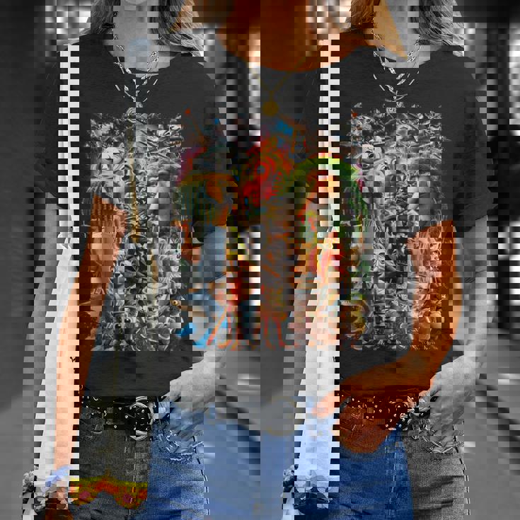 Italian-Brainrot Ai生成動物 Z世代 男性 女性 若者 Tシャツ 彼女への贈り物