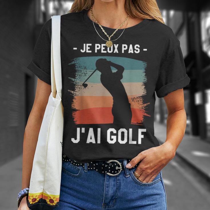 Je Peux Pas J'ai Golf Golfeur T-Shirt Cadeaux pour elle