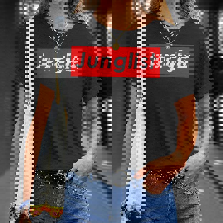 Junglist Movement Drum And Bass Music For Junglist Tシャツ 彼女への贈り物