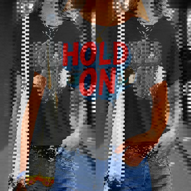 Keep Calm And Hold On コスチューム Tシャツ 彼女への贈り物