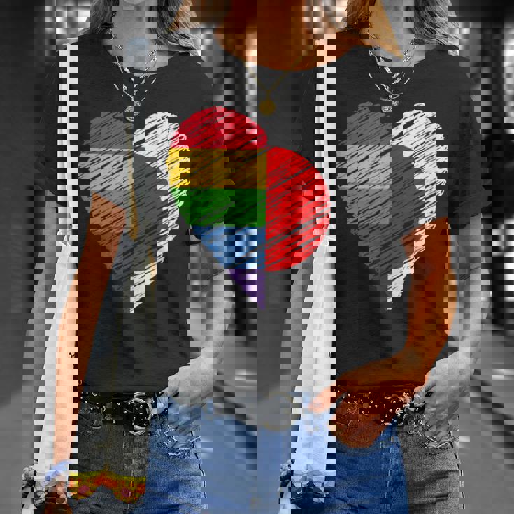 Lgbtq Japan ゲイプライド ハート ゲイとレズビアンの愛 Lgbt Tシャツ 彼女への贈り物