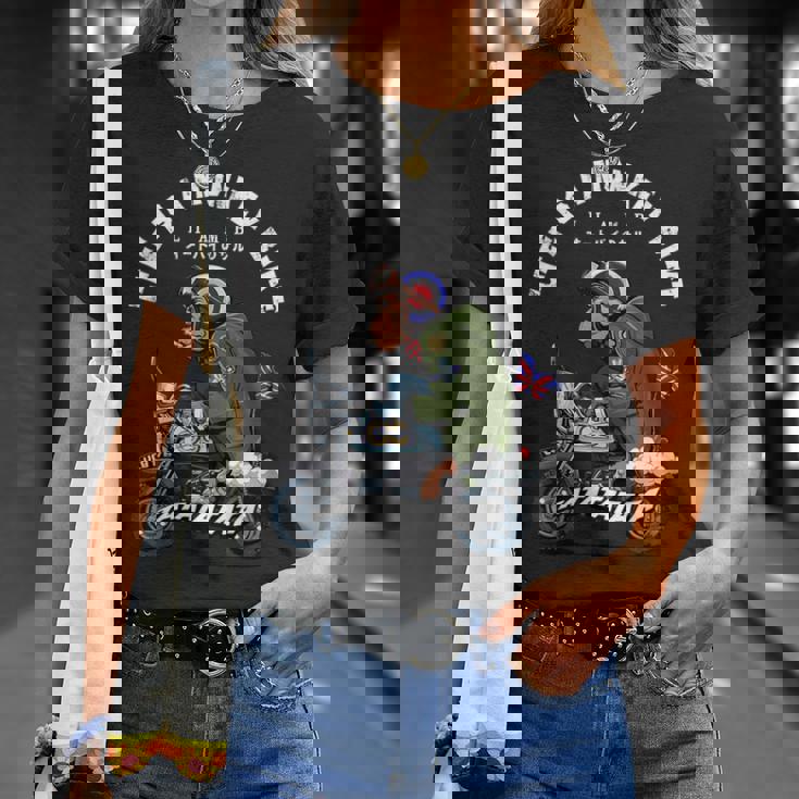 Life Is A Monkey Bike クラシック ブリットモッド Tシャツ 彼女への贈り物