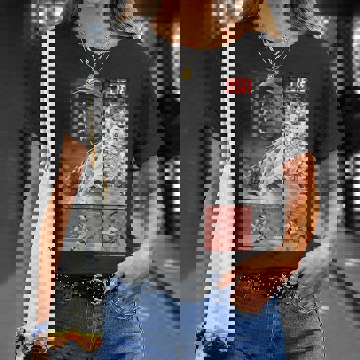 Life Picture Collection _ ジャッキー ロビンソン7 _ 野球 Tシャツ 彼女への贈り物