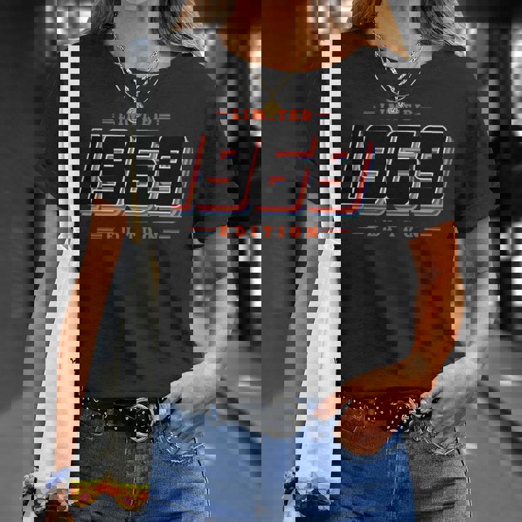 Limited 1969 Edition 56 誕生日デザイン 長袖tシャツ Tシャツ 彼女への贈り物