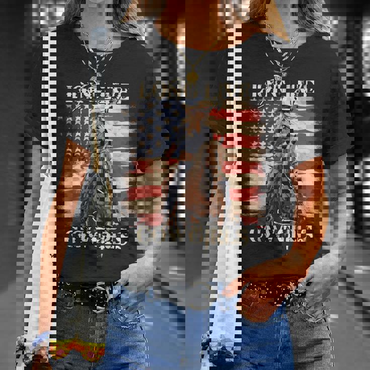 Long Live Howdy Rodeo ウエスタンカントリー サザンカウガール Tシャツ 彼女への贈り物