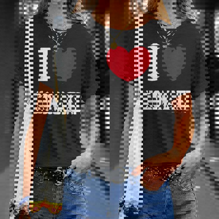 I Love Komaki アイラブ小牧 Tシャツ 彼女への贈り物