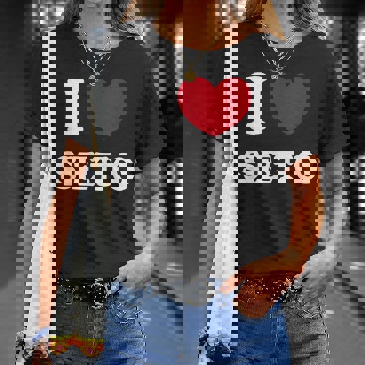 I Loveeto アイラブ瀬戸 Tシャツ 彼女への贈り物