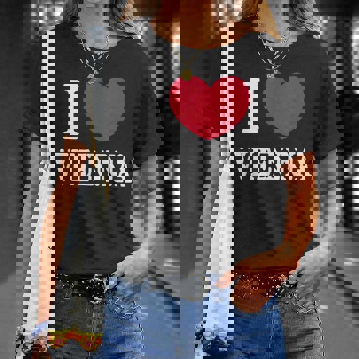 I Loveienna ウィーンが大好き Tシャツ 彼女への贈り物