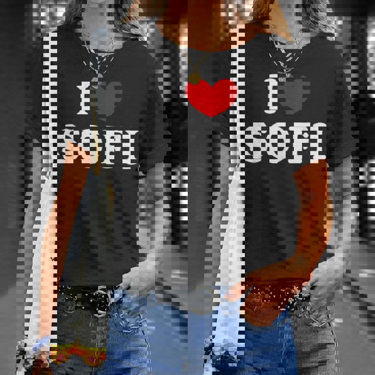 I Loveofi 私は愛するofi Tシャツ 彼女への贈り物