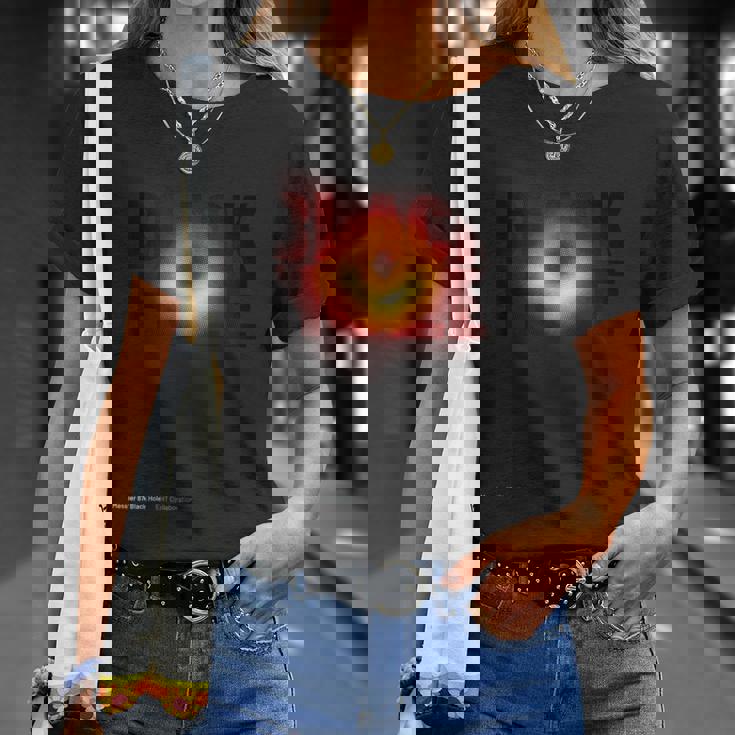 M87 射手座 ブラックホール ファーストフォトtシャツ Tシャツ 彼女への贈り物