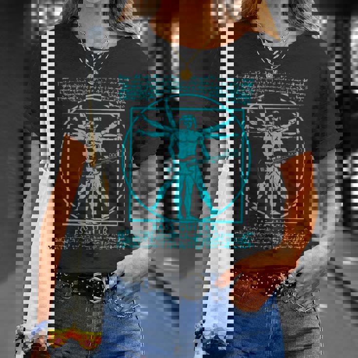 Manitruvian Guitarist ロックスター バスダヴィンチ Tシャツ 彼女への贈り物