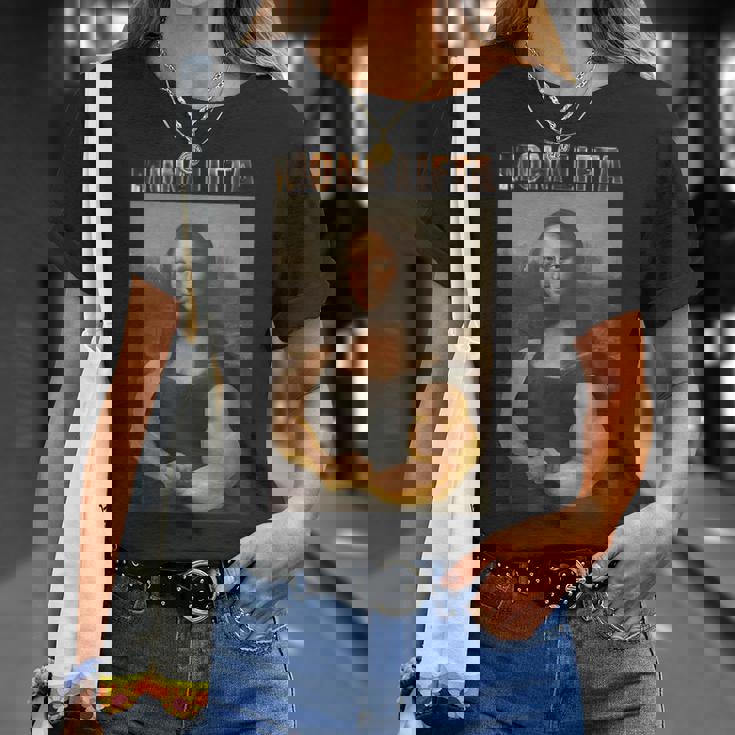 Mona Lift Camiseta unisex Regalos para ella